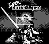 Super Star Wars - Return of the Jedi Title Screen